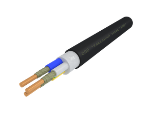 Кабель силовой ППГнг(А)-FRHF 3х2.5ок (N.PE)-0.66 однопроволочный (бухта) (АЛЮР)