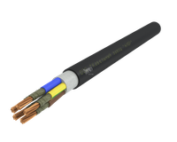Кабель силовой ВВГнг(А)-FRLSLTx 5х35 мк(N.PE)-0.66 черный барабан (АЛЮР)