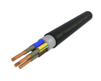 Кабель силовой ВВГнг(А)-FRLSLTx 5х16 ок(N.PE)-0.66 черный барабан (АЛЮР)