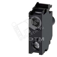 Модуль подсветки интегрированный светодиод 24V AC/DC синий свет (SIEMENS) 3SU1401-1BB50-1AA0