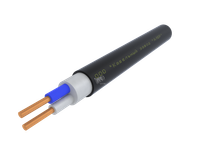 Кабель силовой ППГнг(А)-HF 2х1.5ок(N)-0.66 однопроволочный черный (бухта) (АЛЮР)