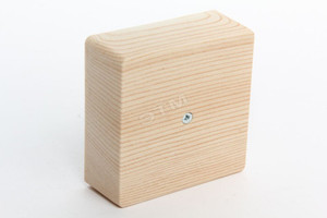 Коробка клеммная 75х75х30мм сосна (HEGEL) КРК2702 0201-И