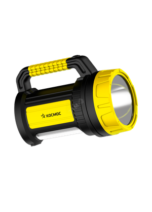 Фонарь-прожектор аккумуляторный , 5W LED + 20x0,5 W LED, аккум. 4V 2Ah, 300Lm - 6 часов, 380Lm - 3 часа, (Космос) KOCAc2005W_Ex