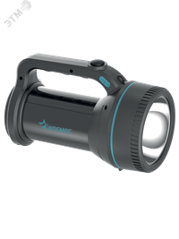 Фонарь-прожектор аккумуляторный, 7W LED, аккум. 3,7V 3,6 ah, 420Лм - 6 часов, 125м - 24 часа (Космос) KocAccu367W