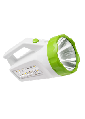 Фонарь-прожектор аккумуляторный , 3W LED + 16 SMD LED, аккум. 4V 1,2Ah, 240Lm - 6 часов, 200 Lm - 8 часов, (Космос) KOCAccu678Ex