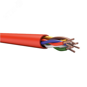 Кабель КПСГТТнг(A)-HF 1x2x0.75 ТУ                 3581-004-53930360-2010 красный (СПКБ Техно) 00-00005170