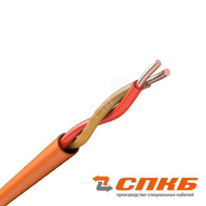 Кабель КПСнг(A)-FRHF 1x2x1.5 ТУ 3581-006-53930360-2010 оранжевый ОКЛ (СПКБ Техно) ЦБ-00017100