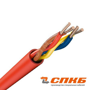 Кабель КПСТТнг(А)-HF 2х2х0.50 красный (СПКБ Техно) 00-00002772