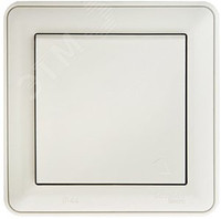 W59 Розетка скрытая с заземлением с крышкой IP44 белая (Systeme Electric) RS16-152B-18