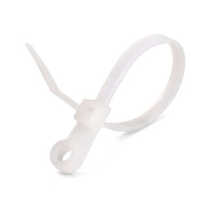 Стяжка нейлоновая КСО 5х300 (бел) (100шт) (Fortisflex) КСО 5х300 (бел) (100шт) (Fortisflex) 90334