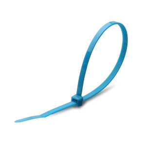 Стяжка нейлоновая КСС 5х400 (син) (100шт) (Fortisflex) 90330