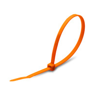 Стяжка нейлоновая КСС «Float» 4х150 (оранж) (100шт) (Fortisflex) 82025