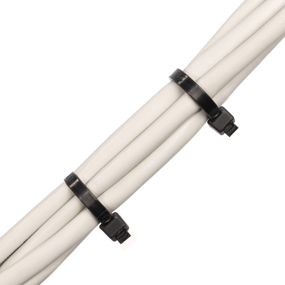 Стяжки нейлоновые КСС «NORD» 8х750 (черн) (100шт) (Fortisflex) 89946