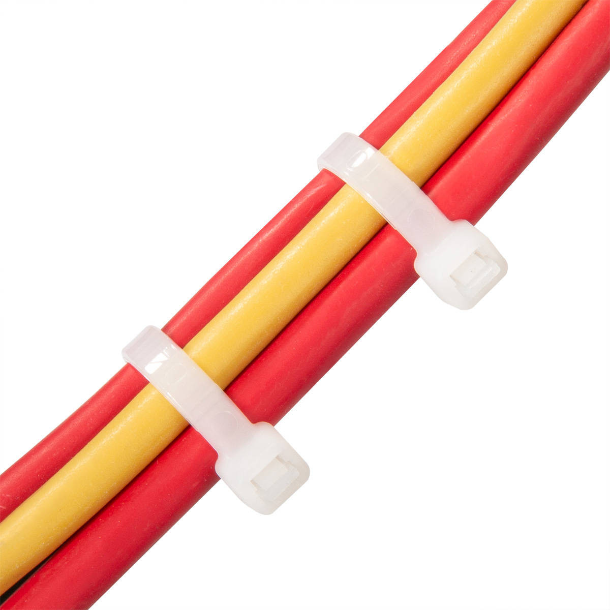 Стяжка нейлоновая КСС «NORD» 8х400 (бел) (100шт) (Fortisflex) 79739