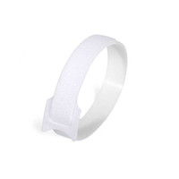 Стяжка-велькро КСВ 16х310 (бел) (20 шт) (Fortisflex) 55299