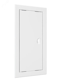 Люк-дверца ревизионная с ручкой, из ABS пластика 168х318 и с фланцем 146х296 (EVECS) Л1530Р