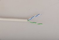 Витая пара U/UTP кат 5 2 пары solid CCA PVC серый 305м GENERICA (Generica) BC1-C502-111-G