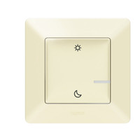 Valena Life with NETATMO  Умный беспроводной сценарный выключатель  День/Ночь . Цвет Слоновая кость (Legrand/Daccord) 752289