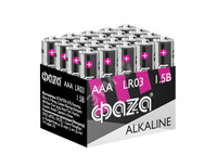 Элемент питания LR03 (AAA) алкалиновая уп. 20 шт. Alkaline Pack-20 (ФАZА) 5028128