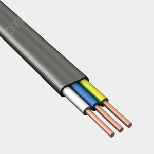 Кабель силовой ППГ-Пнг(А)-HF 3х1.5(N. PE) - 0.66 ТРТС (бухта 100м) (Конкорд)