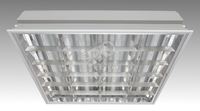 Светильник люминесцентный встраиваемый зеркальная решетка ЭПРА 595х595 (Центрстройсвет) ЛВО 4х18-CSVT