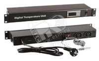 Панель микропроцессорная контрольная черная TMPC-230V-RAL9004 (Hyperline) 28398