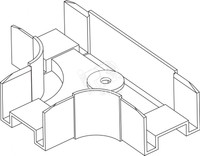 Соединитель Т-образный MEK TR-70 (MEKA) 1449332
