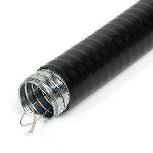 Металлорукав толстостенный МГ «HEAVY DUTY» 22 с протяжкой (50 м) (Fortisflex) 88437