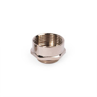 Муфта переходная латунная увеличивающая МПЛ М20/М25 (10 шт) (Fortisflex) 89599