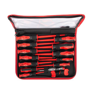 Набор диэлектрических отверток НИО-15 серия ПРОФИ (КВТ) 103015