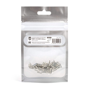 Наконечник штырьевой втулочный НШВ 1.0-8 (500 шт) (КВТ) 79477