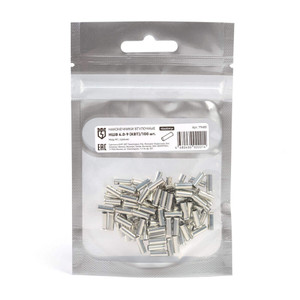 Наконечник штырьевой втулочный НШВ 4.0-9 (500 шт) (КВТ) 79480