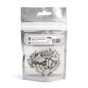 Наконечник штырьевой втулочный НШВ 6.0-12 (500 шт) (КВТ) 79481