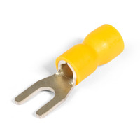 Наконечник кабельный вилочный изолированный НВИ 6.0-4 серия EasyFix (100 шт) (КВТ) 90904