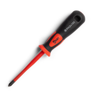 Отвертка диэлектрическая PH2x100 серия СЛИМ (КВТ) 78584
