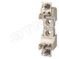 Основание плавкой вставки 660В 160А 1п плоский зажим (SIEMENS) 3NH3030