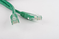 Патч-корд PC-LPM-UTP-RJ45-RJ45-C5e-1M-GN UTP Cat.5е 1 м зеленый (Hyperline) 17753