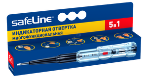 Отвертка индикаторная , многофункциональная (SafeLine) 11692