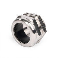 Ввод кабельный из нержавеющей стали PGM 63 (42-52 мм) (INOX) (2 шт) (Fortisflex) 88033