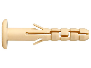 Дюбель нейлоновый PND-6F 6х40 с широким фланцем (100шт) (Европартнер) 86860