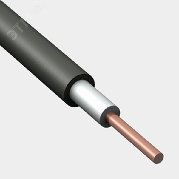 Кабель силовой ВВГнг(А)-LS 1х16ок (PE)  - 0,66 ТРТС (Конкорд)