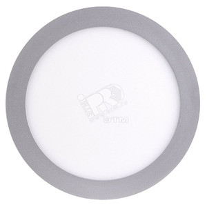 Светильник светодиодный круглый серый  9Вт 6500K d145*25мм IP20 Jazzway (JazzWay) 2855114