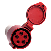 Розетка кабельная 32А 3Р+N+Е IP44 переносная 380В (EKF) ps-225-32-380