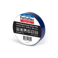 Изолента ПВХ Heavy Duty 19х0.18х20 (син) (10 шт) (Fortisflex) 71239