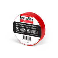 Изолента ПВХ Heavy Duty 19х0.18х20 (красн) (10 шт) (Fortisflex) 90821