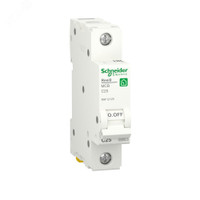 Выключатель автоматический  C 25А 1P 6000A Resi9 (Schneider Electric) R9F12125