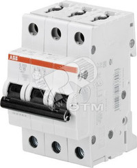 Выключатель автоматический трехполюсный 32А С S203 6кА (ABB) 2CDS253001R0324