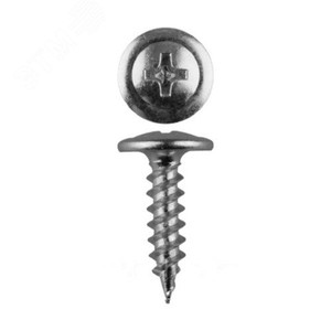 Саморез металл/металл 4.2х32 острый цинк 500 шт (Крепдил) screw-mm-4.2x32o-500