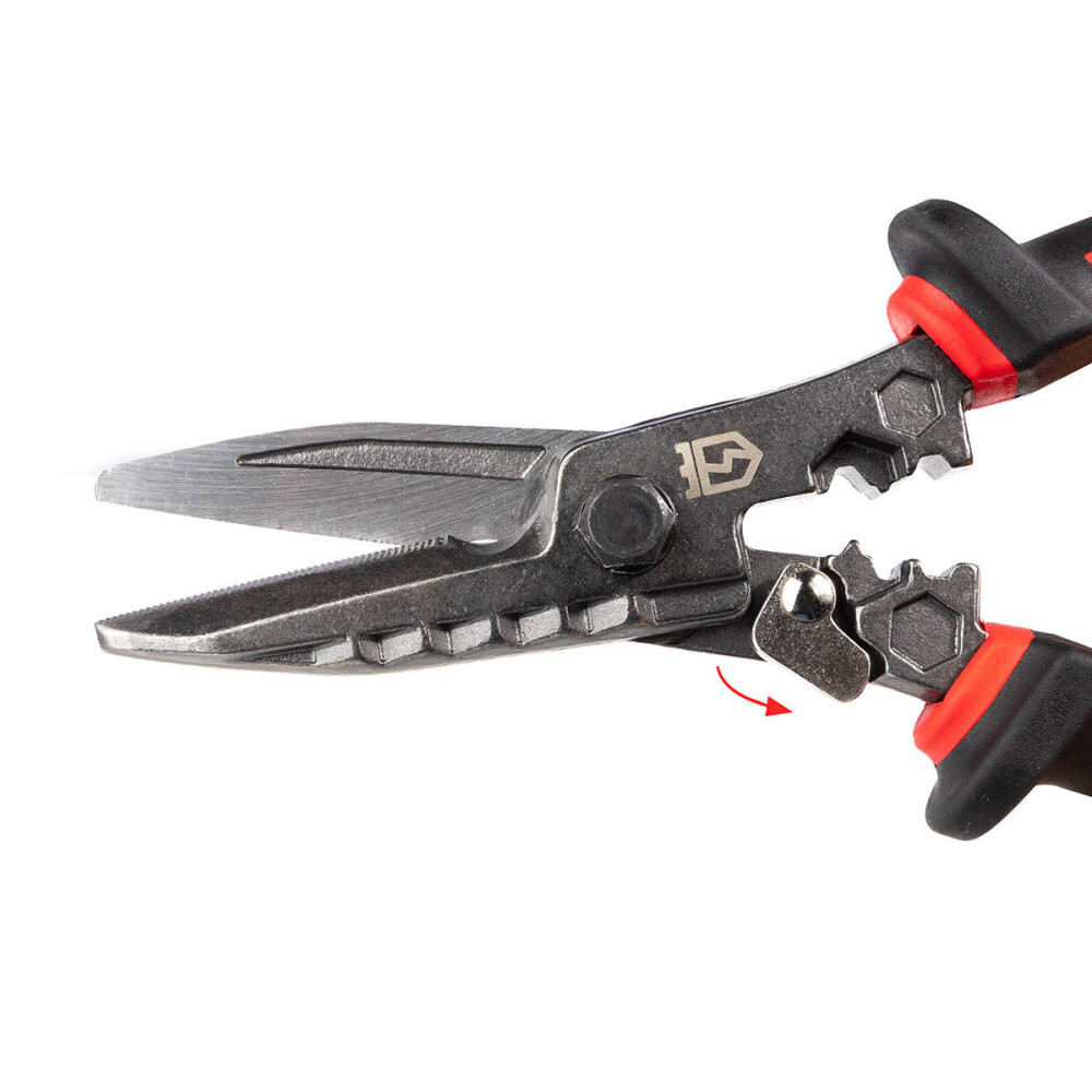 Ножницы универсальные диэлектрические 215 мм серия ERGOLINE (КВТ) 105898