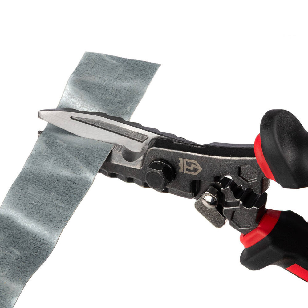 Ножницы универсальные диэлектрические 215 мм серия ERGOLINE (КВТ) 105898